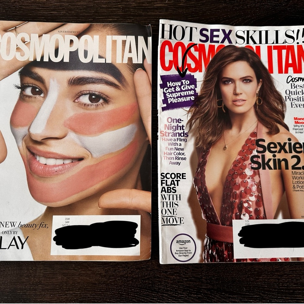 COSMOPOLITAN Magazine March 2018 Mandy Moore & November 2018 Ciara vol 265 lot